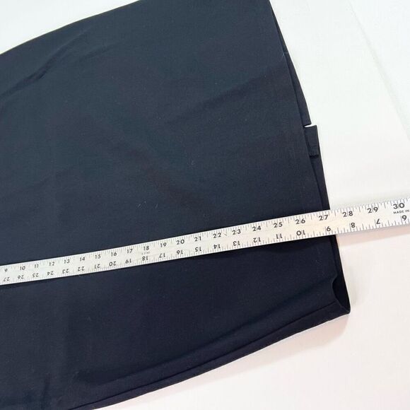 Torrid Pencil Skirt Womens Size 3x Black Midi Back Slit Rayon Nylon Stretch NWT - Picture 4 of 9